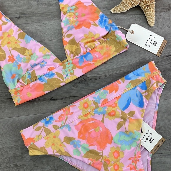 ☀️BILLABONG☀️ PICK ME UP PLUNGE MUL
PICK ME UP MAUI RIDE BIKINI SET - Picture 6 of 15